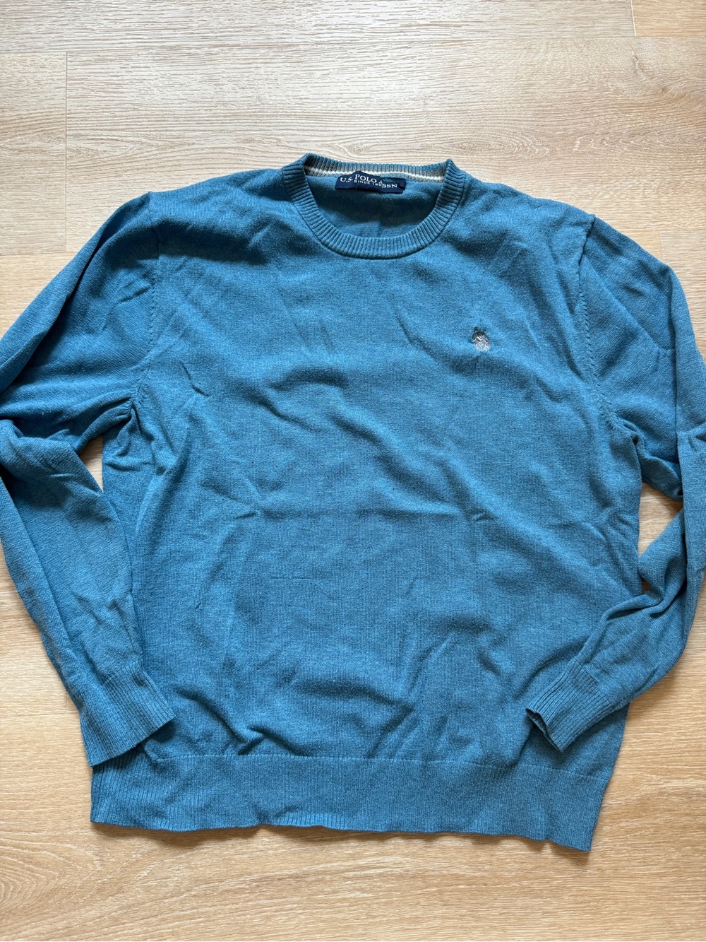 U.S. Polo Assn Blue Crewneck Sweater